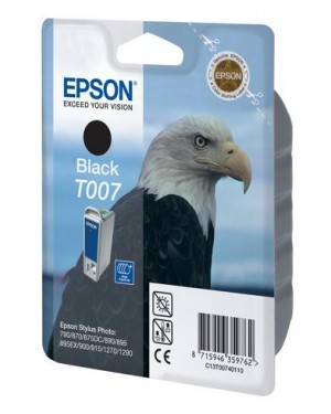 cartuccia epson serie t007 bk compatibile